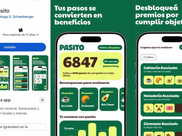 Olavarrienses crearon una app que da premios por caminar